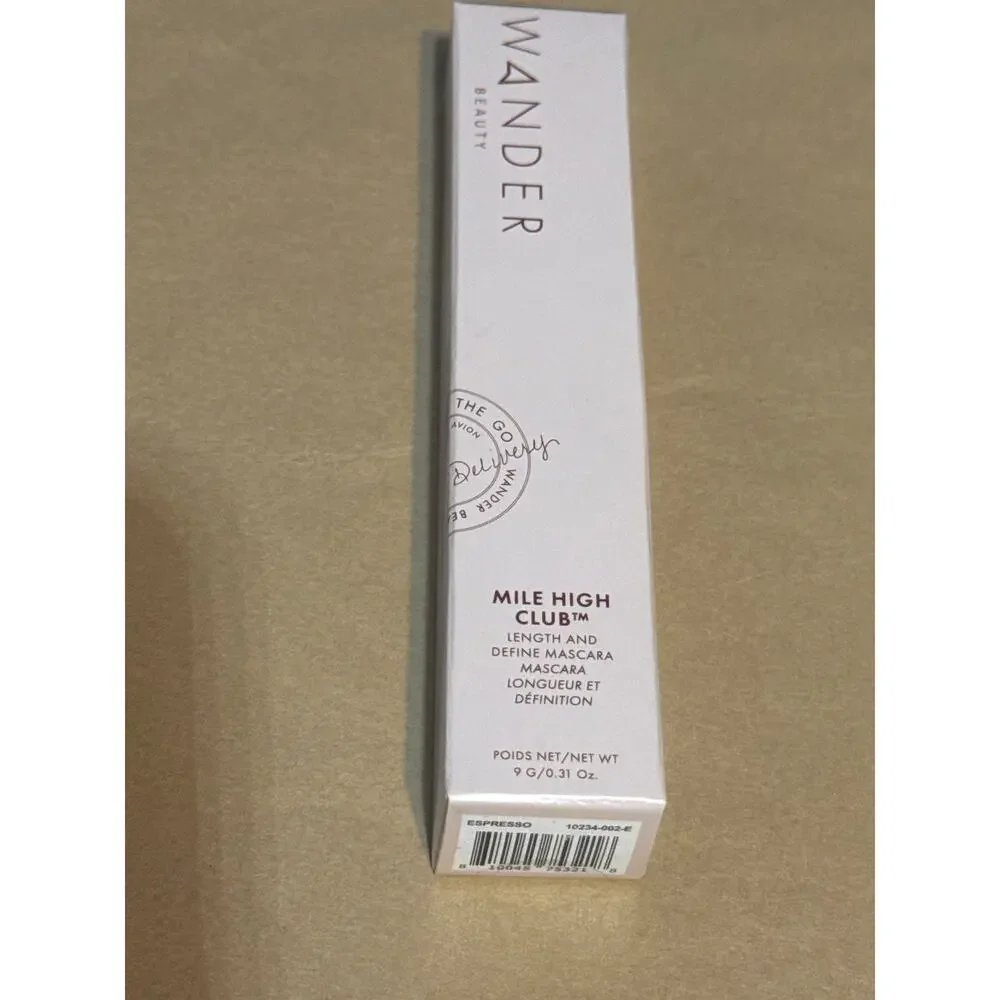 Wander Beauty Mile High Club Length & Define Mascara Espresso 0.31 oz NIB